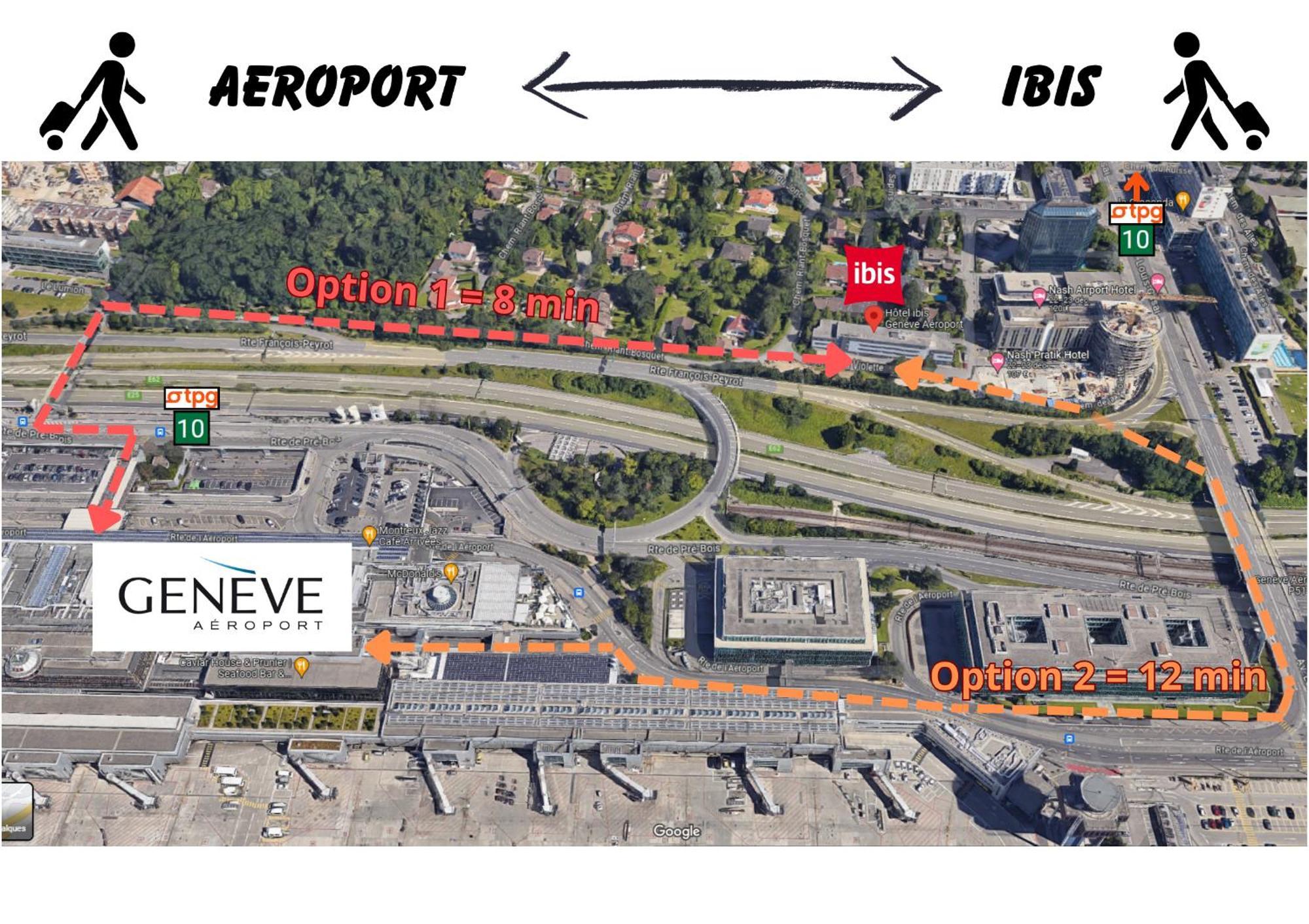 Ibis Geneve Aeroport Hotel Exterior foto